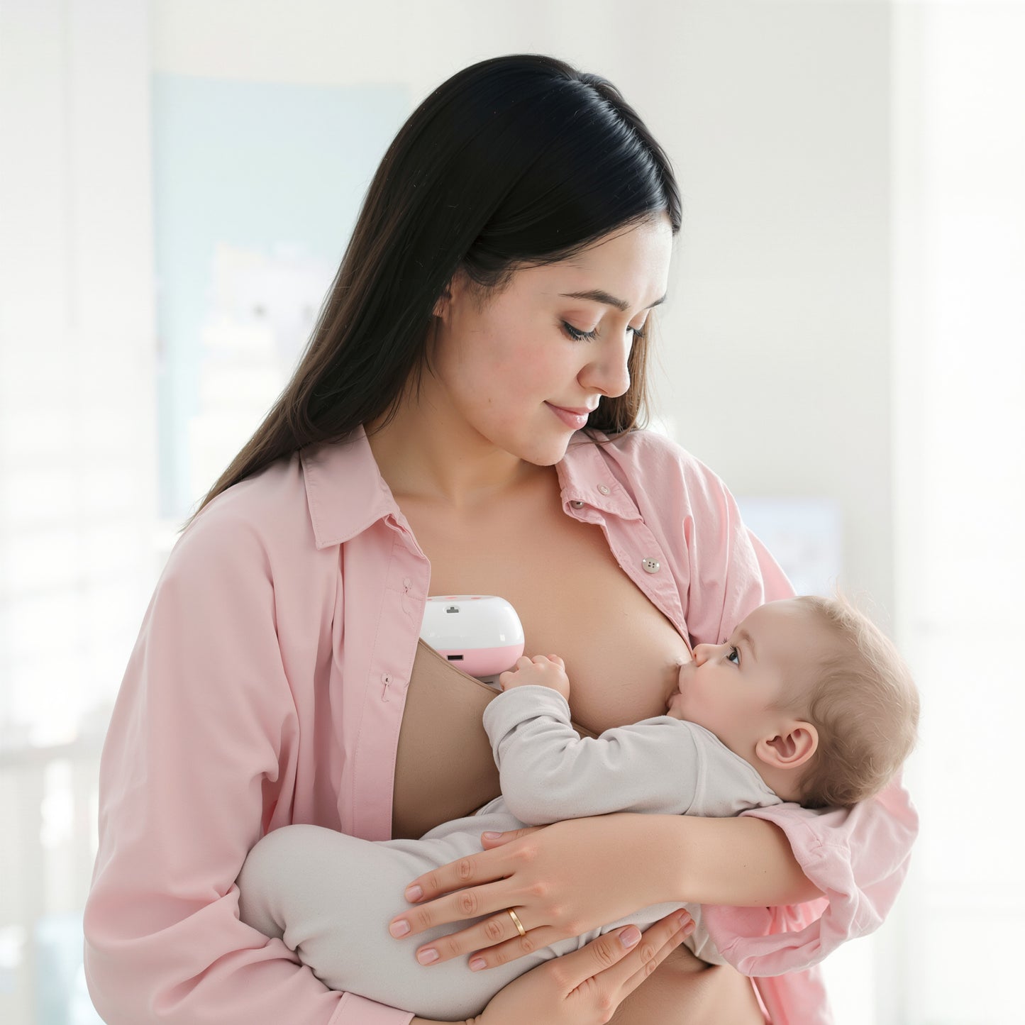 A gentle, pain‑free breast pump.