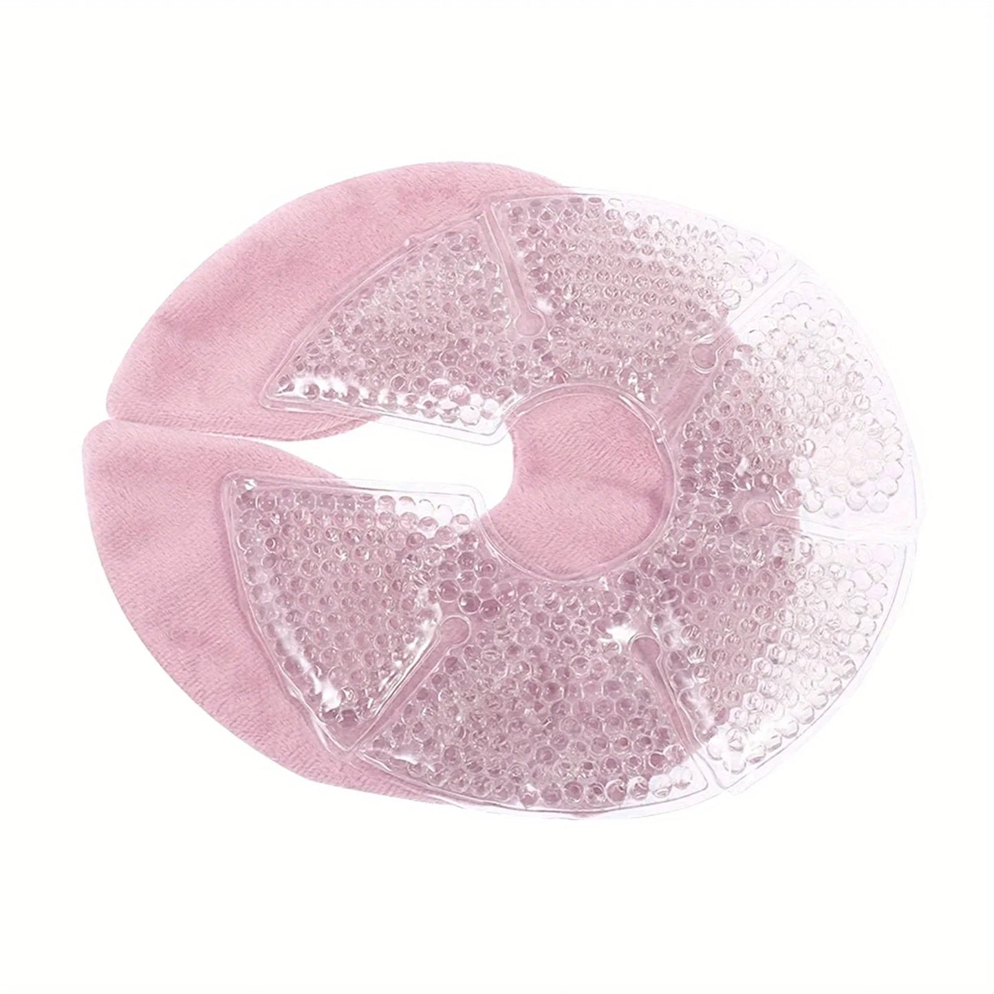 Gel Bead Breast Ice Pack - Hot/Cold dual use for Pain Relief, Breastfeeding Essentials