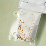 Millibo Easy Breast Milk Storage Bags, Double-sealed Breastmilk Bag with Pour Spout for Breastfeeding