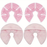 Gel Bead Breast Ice Pack - Hot/Cold dual use for Pain Relief, Breastfeeding Essentials